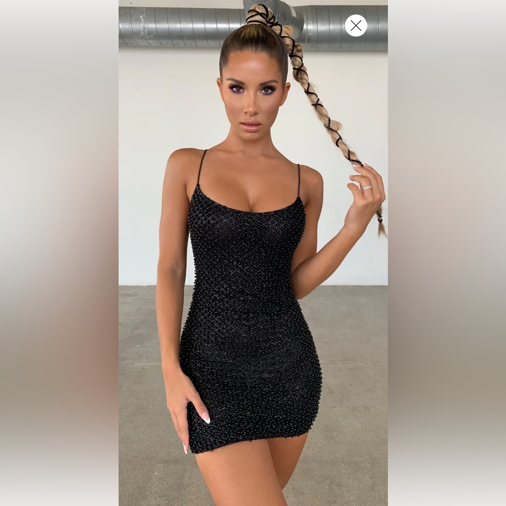 Oh Polly Drop A Glint Dress